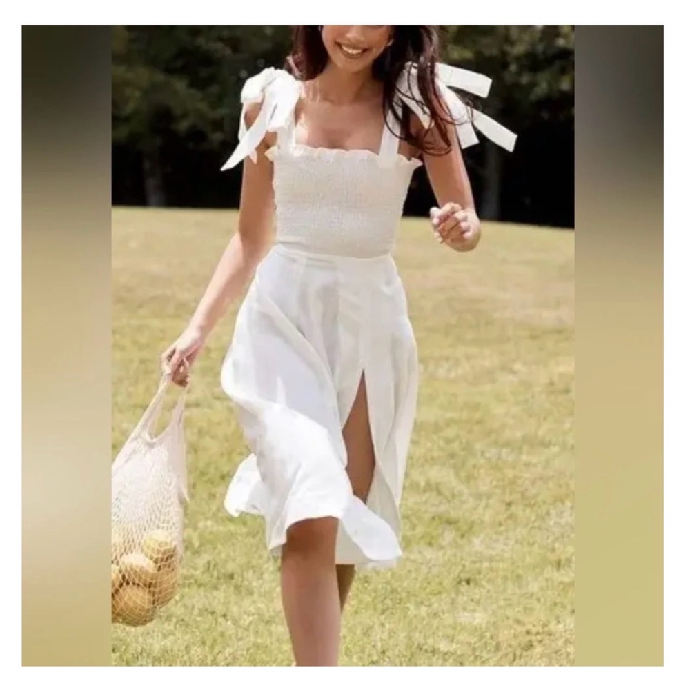 House of CB Carmella Dress, White, XS/0
